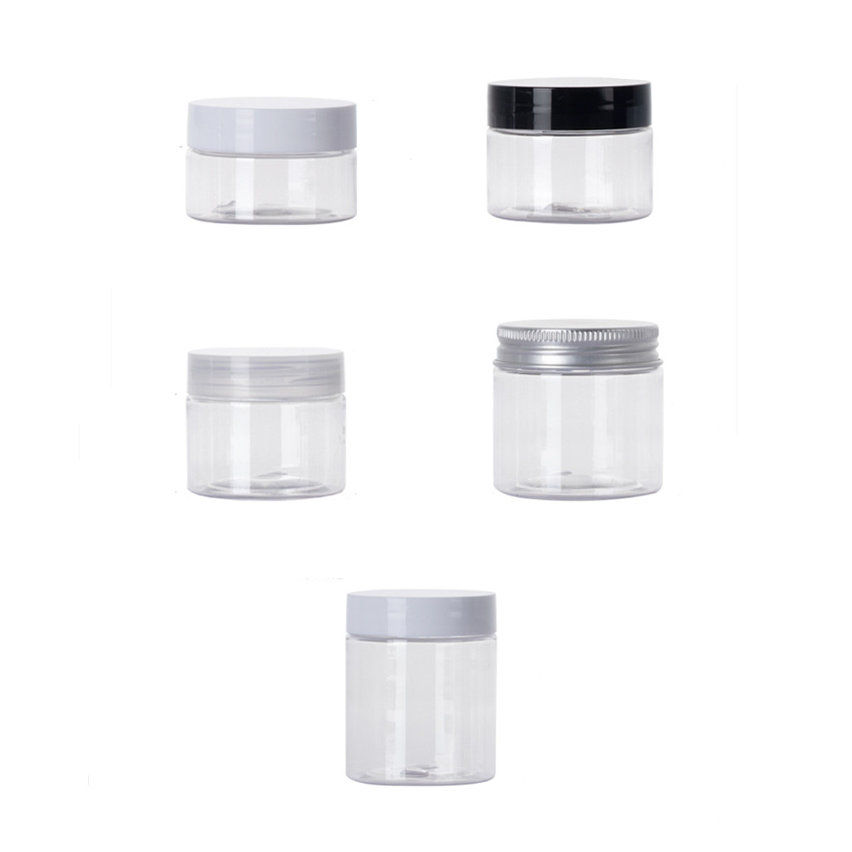 Mason Jar 8Oz - 50/100/120g 150/180/200/250/300ml 4oz 8oz Plastikowy Okrągły