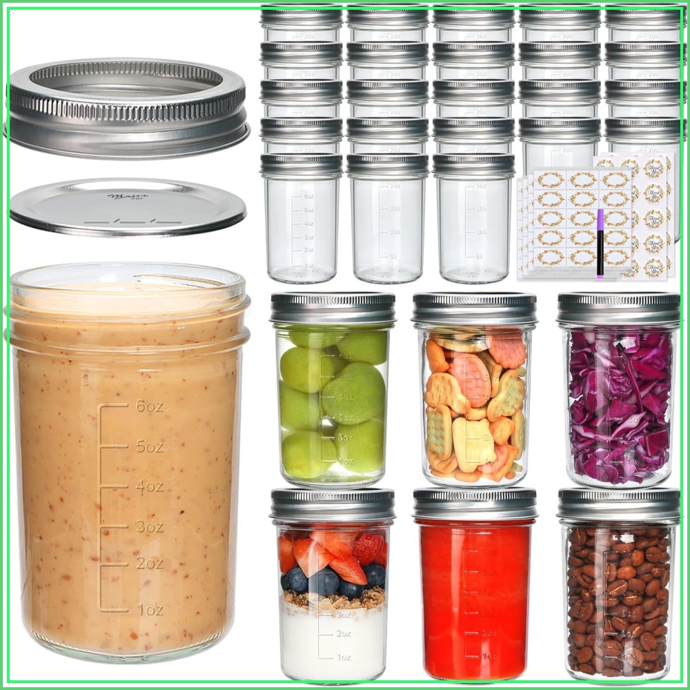 Mason Jar 8Oz - 30 sztuk słoików typu Mason o