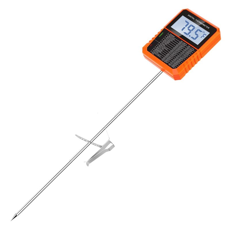 Digital Thermometer Probe - Termometr cyfrowy Y42A-TP510, wodoodporny, z klipsem