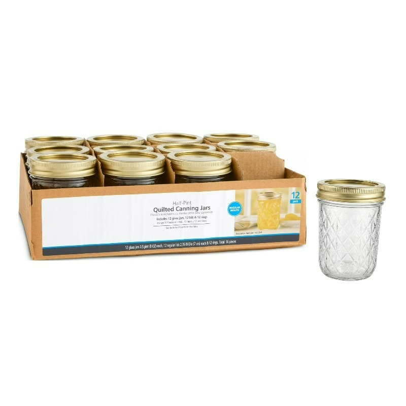 Mason Jar 8Oz - Słoiki Mason o pojemności 8 uncji,