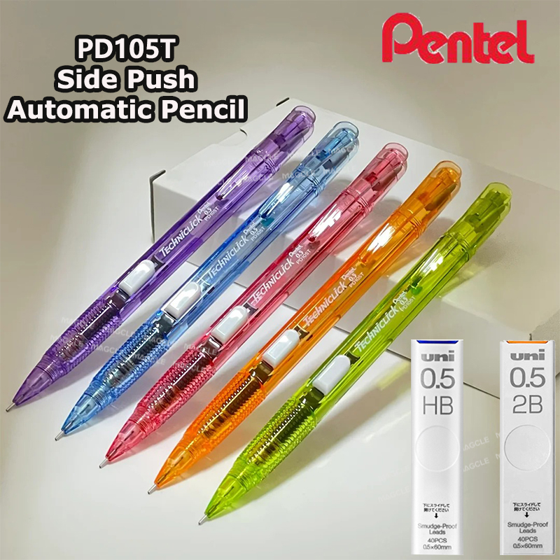 Pentel Pen Energel - Ołówek automatyczny Pentel Cute PD105T TECHNICLICK