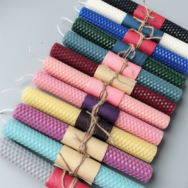 Beeswax Sheet Roll - 12 sztuk 15*20CM arkusz wosku pszczelego