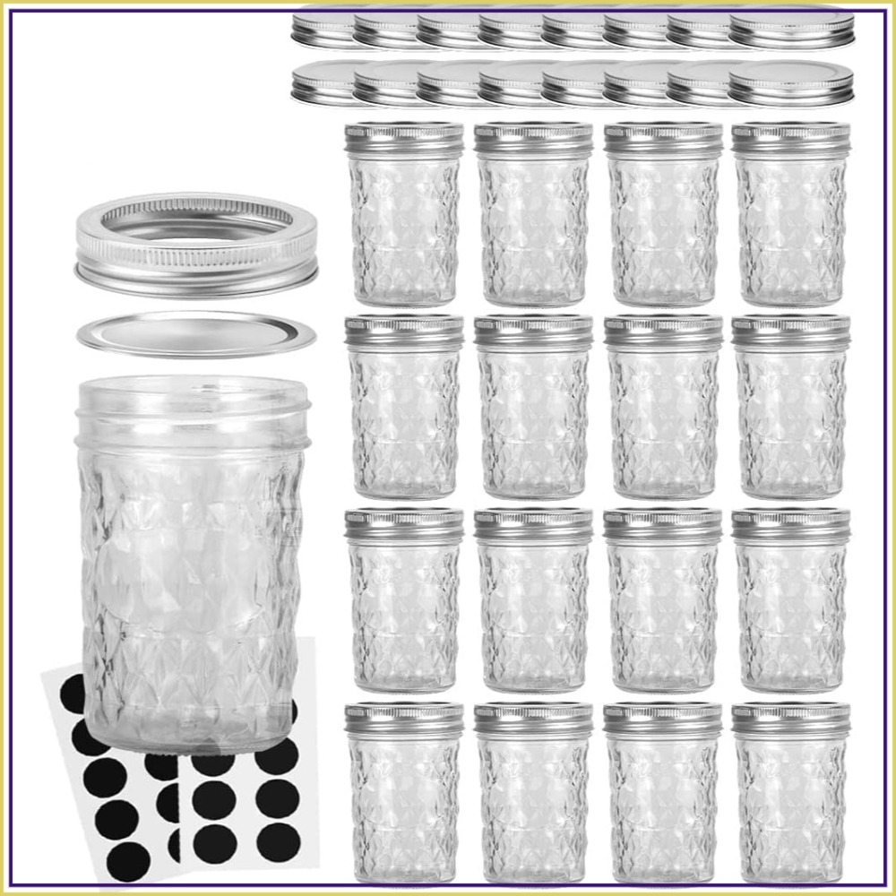 Mason Jar 8Oz - 16 sztuk słoików typu Mason o
