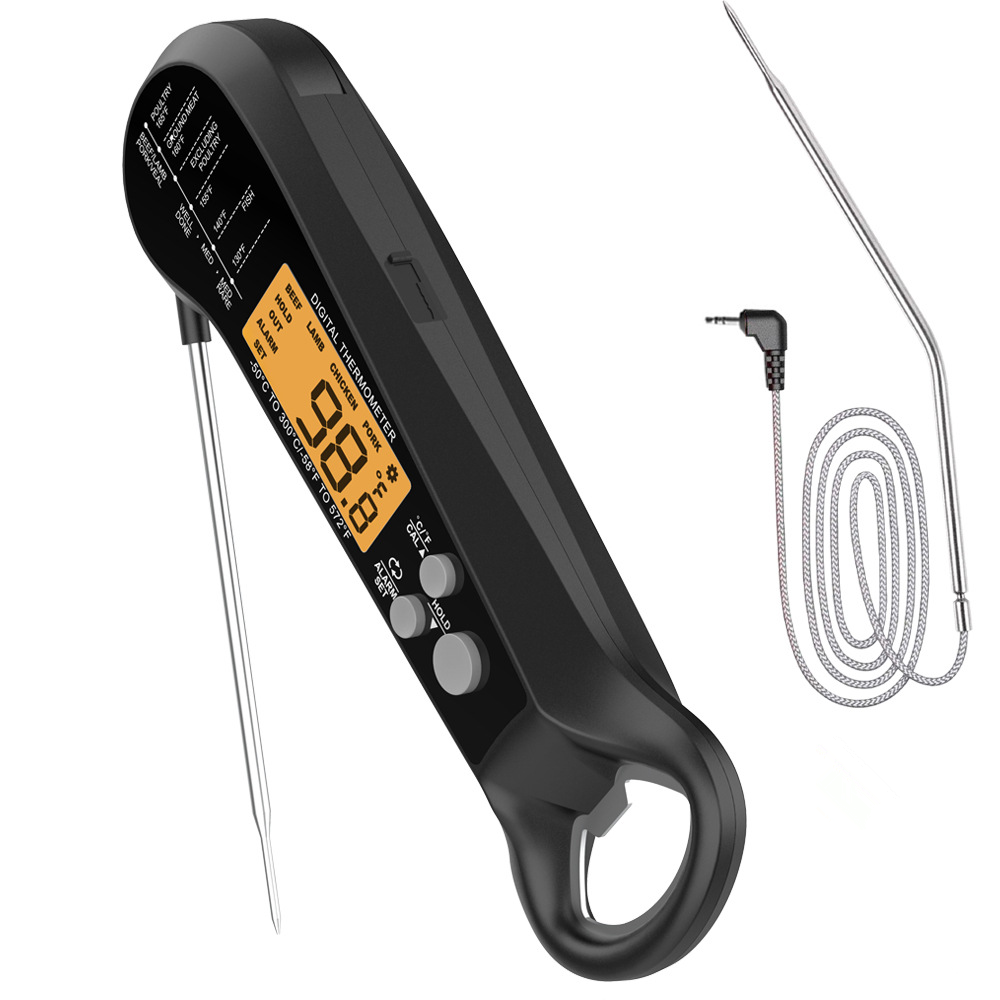 Digital Thermometer Probe - Profesjonalny termometr do mięsa z długim