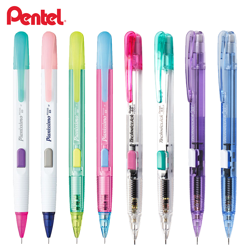 Pentel Pen Energel - Japan Pentel ołówek automatyczny PD105T boczne