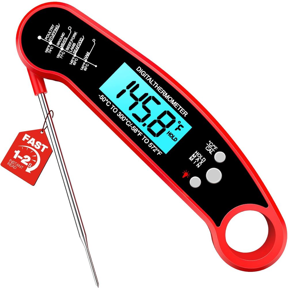 Digital Thermometer Probe - Cyfrowy termometr do mięsa do grillowania,