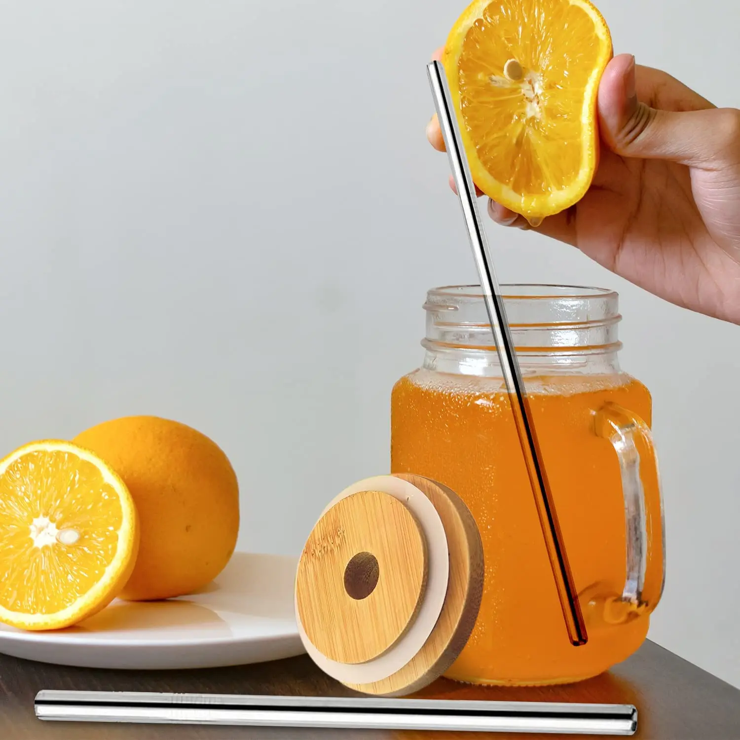 Wielokrotnego użytku sok owoco – Mason Jar 8Oz recenzja i cena