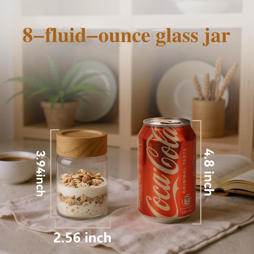 Słoiki Masona ze szkła o pojem – Mason Jar 8Oz recenzja i cena