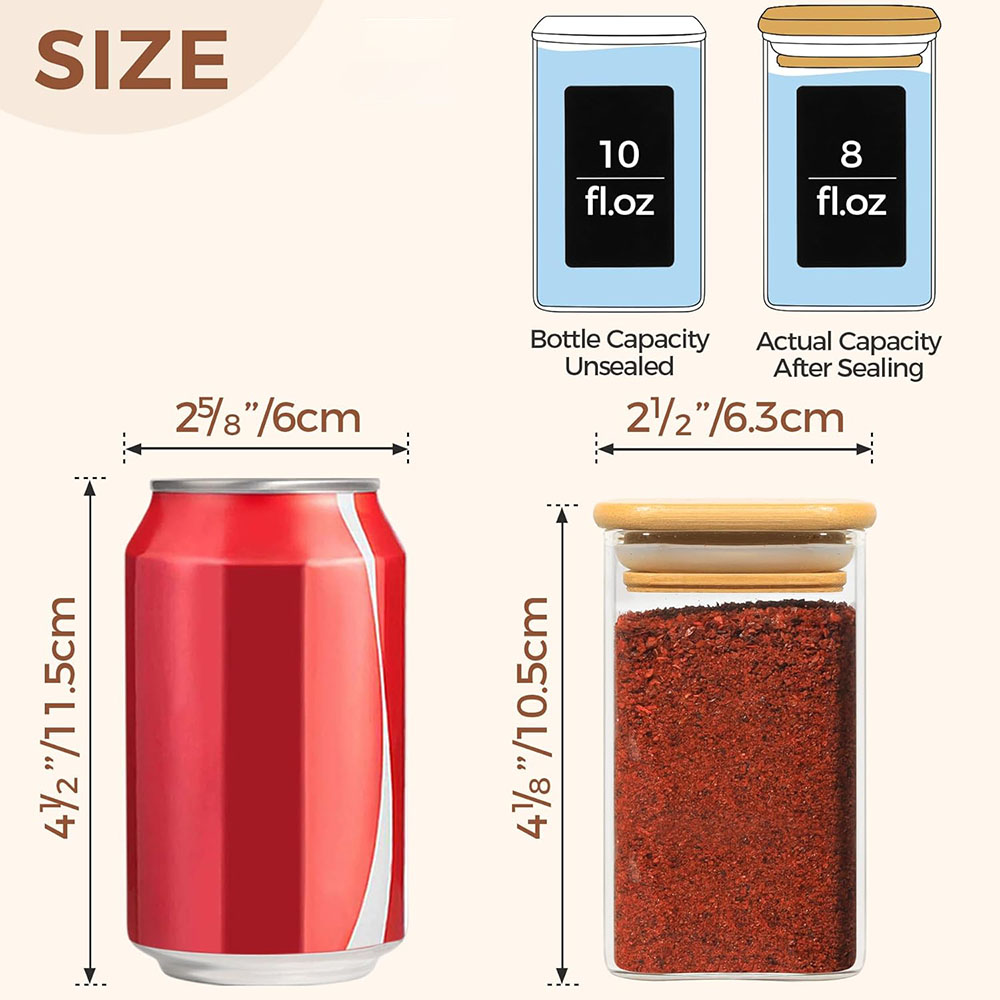 Szklane słoiki na przyprawy z  – Mason Jar 8Oz recenzja i cena