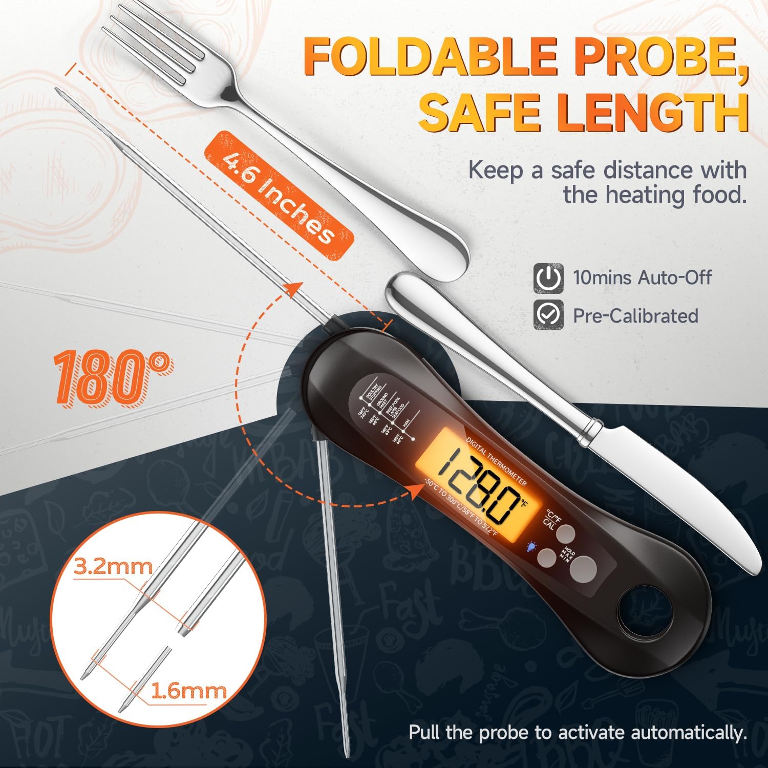 Cyfrowy termometr do mięsa z n – Digital Thermometer Probe recenzja i cena