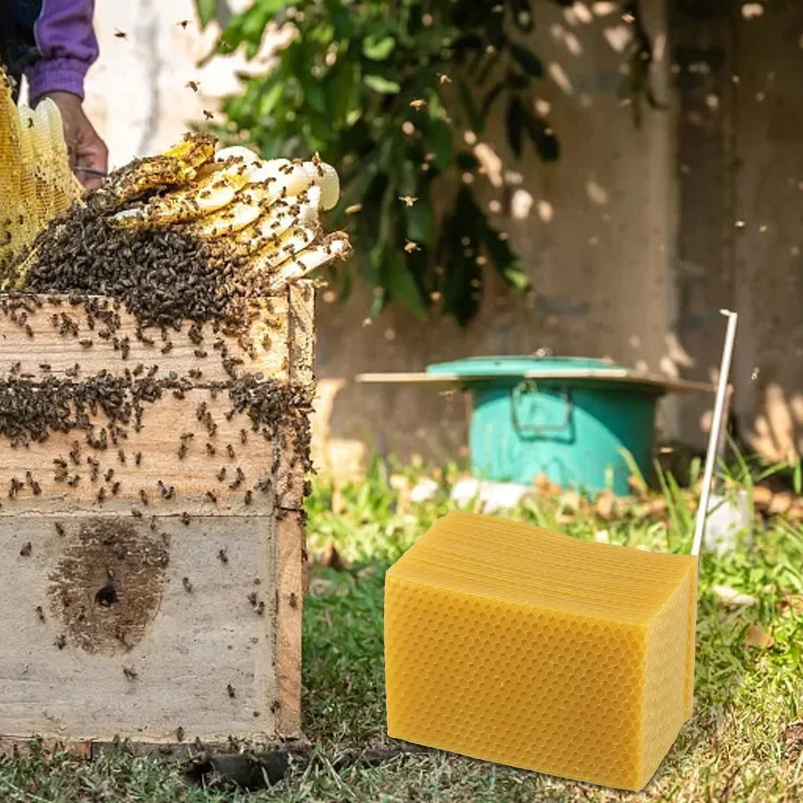 Materiały do ​​ulu Fundacja ul – Beeswax Sheet Roll recenzja i cena