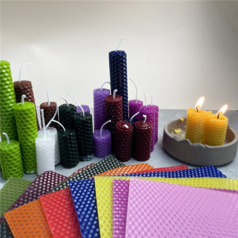 12 szt. 15x20cm Arkusze wosku  – Beeswax Sheet Roll recenzja i cena