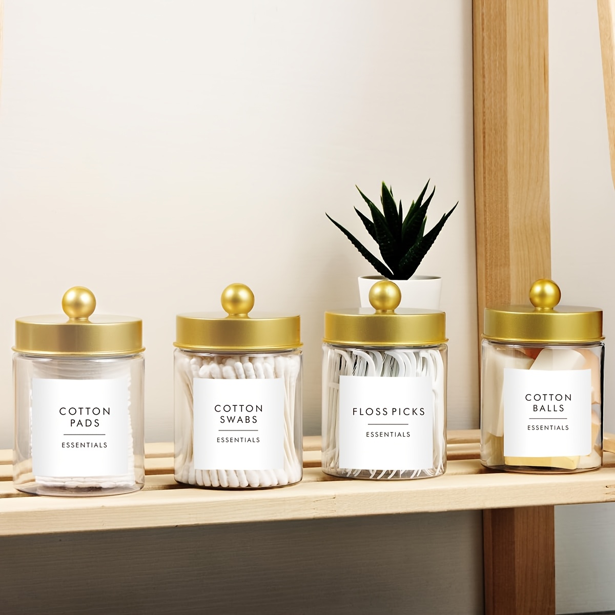 Pojemnik na waciki Qtip - plas – Mason Jar 8Oz recenzja i cena