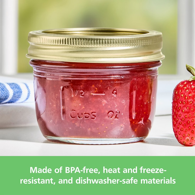 Słoiki Mason o pojemności 8 un – Mason Jar 8Oz recenzja i cena