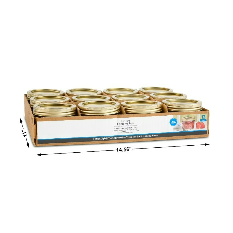 Słoiki Mason o pojemności 8 un – Mason Jar 8Oz recenzja i cena