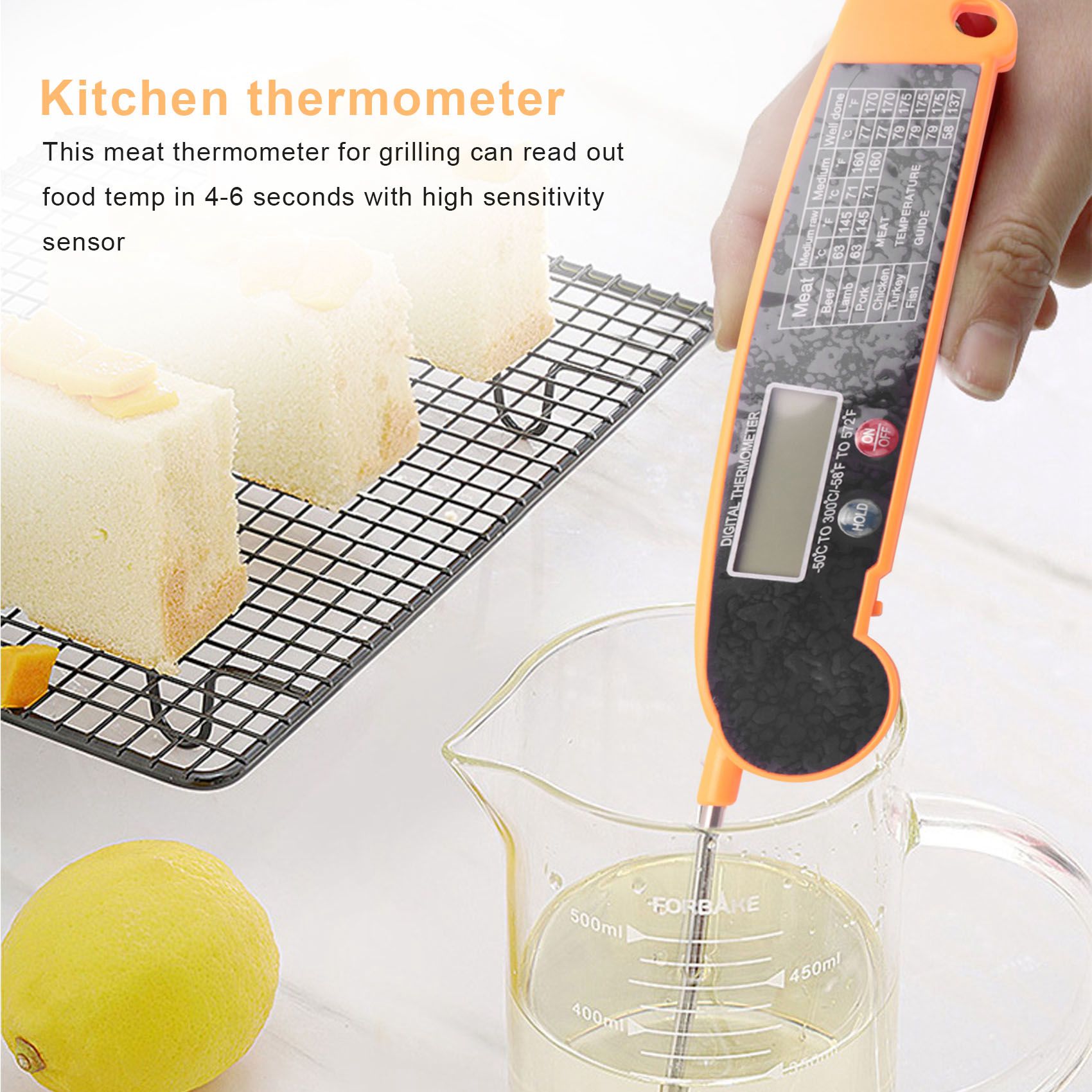 Cyfrowy termometr do mięsa z s – Digital Thermometer Probe recenzja i cena