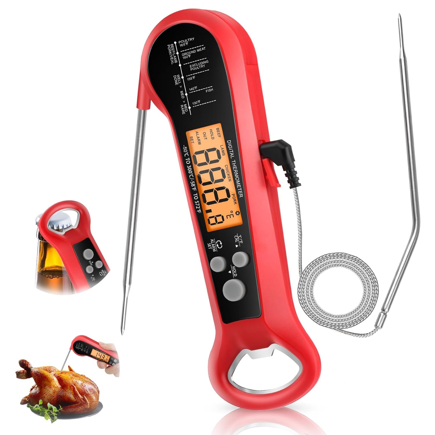Profesjonalny termometr do mię – Digital Thermometer Probe recenzja i cena